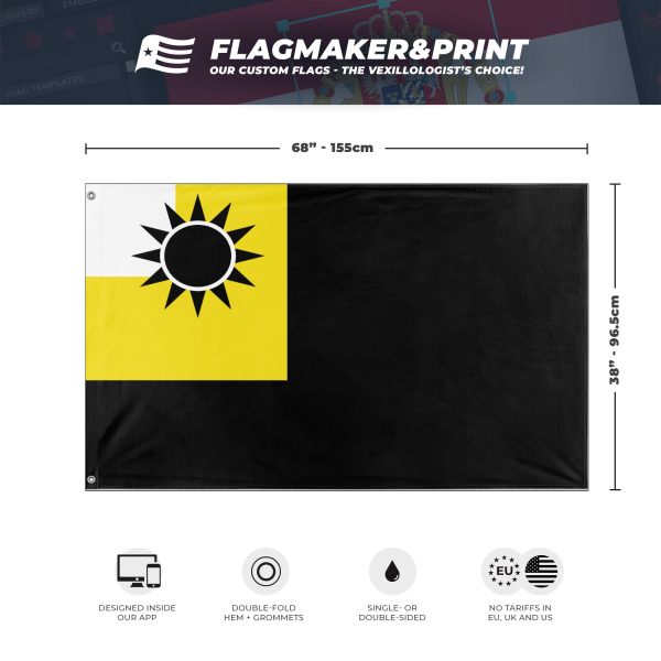 Brunei Taiwan flag (Flag Mashup Bot) Sale - Image 3