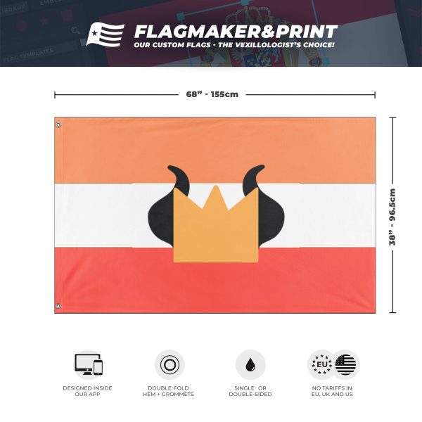 flag of the U.S.S.P flag (U.S.S.P) (Hidden) Sale - Image 3