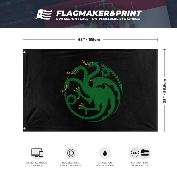 The Greens Banner flag (Not so democratic republic   silverorchids) Online Hot Sale - Image 3