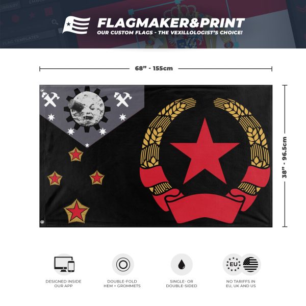 The Great Moon Communist flag (The Great Moon) Supply - Image 3