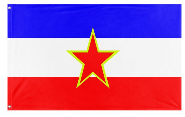socialist federal republic yugoslavia flag (luka vujacic) (Hidden) For Cheap