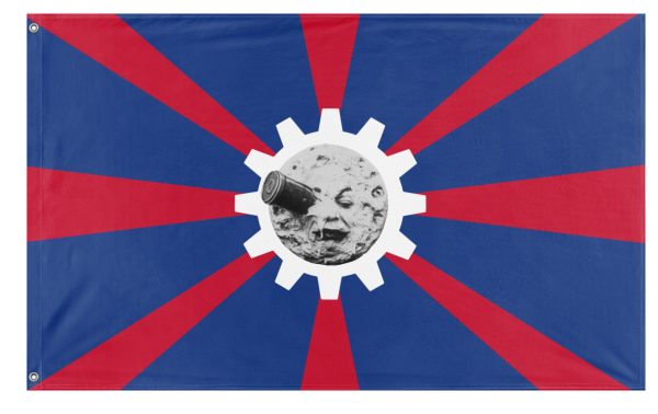 The Great Moon Democratic flag (The Great Moon) Online Hot Sale