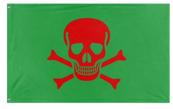 Imperial State of Pirate flag (Flag Mashup Bot) For Sale