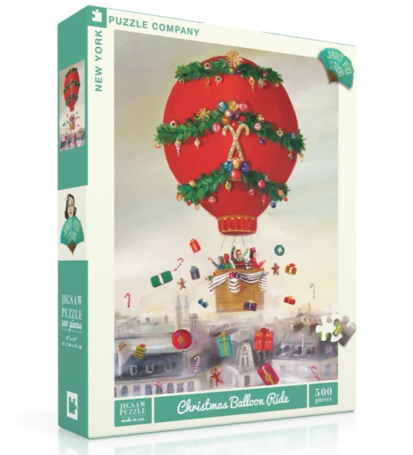500pc Christmas Balloon Ride Puzzle For Cheap